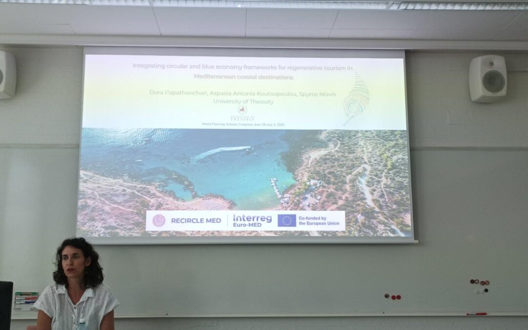 RECIRCLE MED Presented at the 6th World Planning Schools Congress 2026